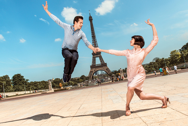 Un Americain à Paris - Leanne Cope (Lise) & Robert Fairchild (Jerry) - Photographe Sylvain Gripoix Un Americain à Paris - Leanne Cope (Lise) & Robert Fairchild (Jerry) - Photographe Sylvain Gripoix